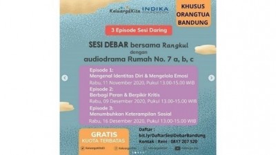 SESI DEBAR Bersama Rangkul dengan Audiorama Rumah No.7 a,b,c